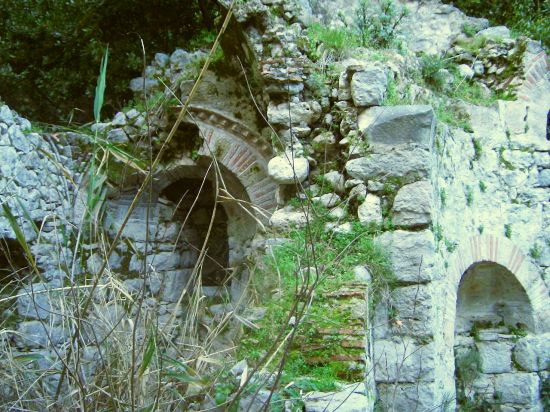 Kadir's treehouses and surrounding area of Olympus, Turkey